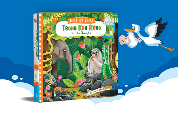 Sách Chuyển Động - First Explorers - In The Jungle - Trong Khu Rừng
